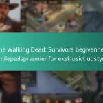 The Walking Dead: Survivors begivenhed milepælspræmier for eksklusivt udstyr