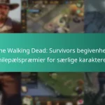The Walking Dead: Survivors begivenhed milepælspræmier for særlige karakterer