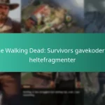 The Walking Dead: Survivors gavekoder til heltefragmenter