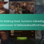 The Walking Dead: Survivors månedlige pasbonusser til fællesskabsudfordringer