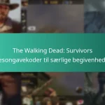 The Walking Dead: Survivors sæsongavekoder til særlige begivenheder