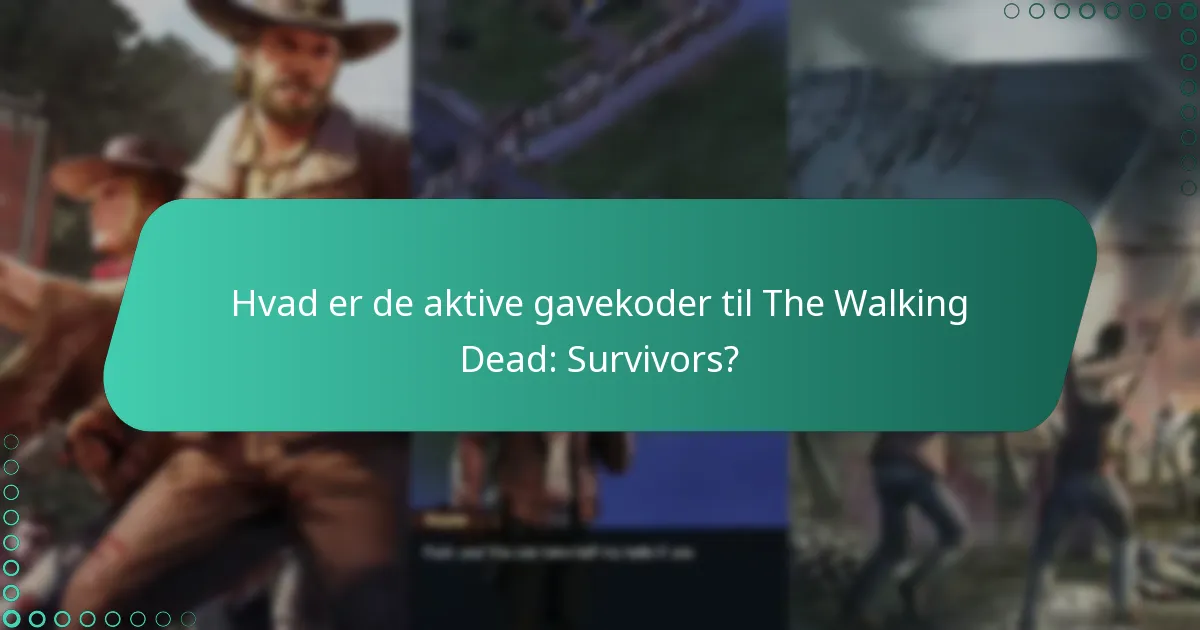 Hvordan indløser jeg gavekoder i The Walking Dead: Survivors?