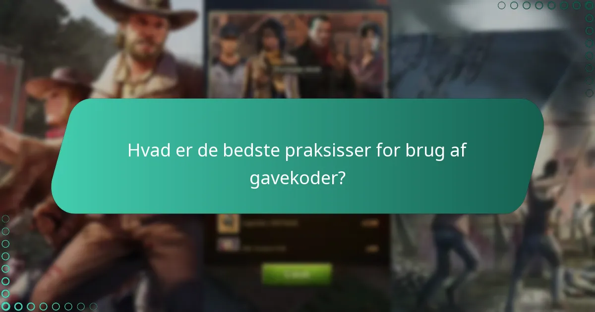 Hvordan kan jeg indløse gavekoder i The Walking Dead: Survivors?