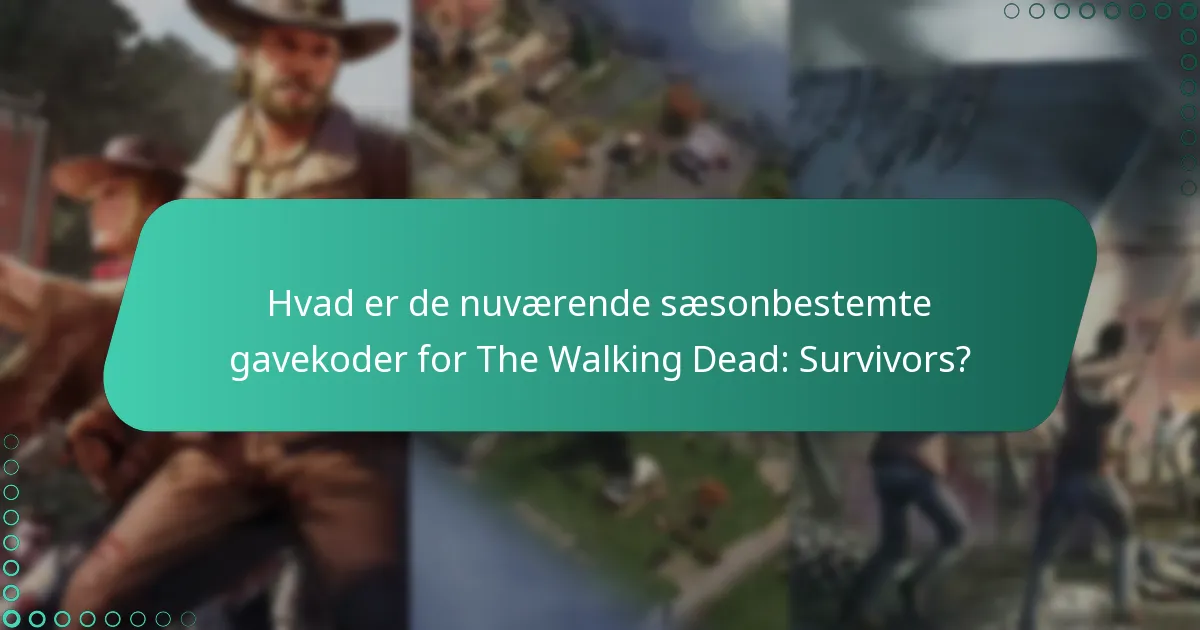 Hvordan kan spillere indløse gavekoder i The Walking Dead: Survivors?