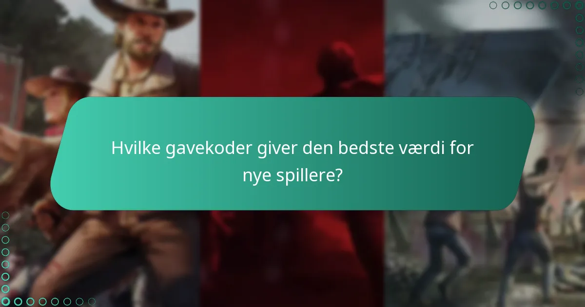 Hvad er gyldigheden af gavekoder?