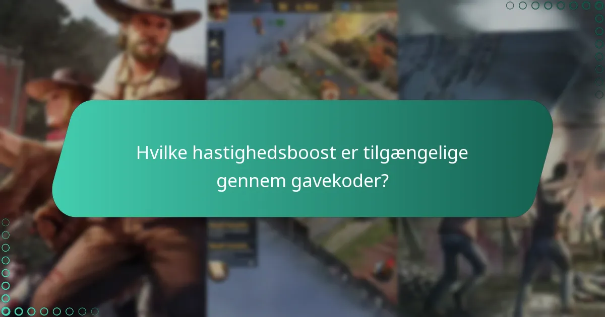 Hvordan indløser jeg gavekoder til hastighedsboost?