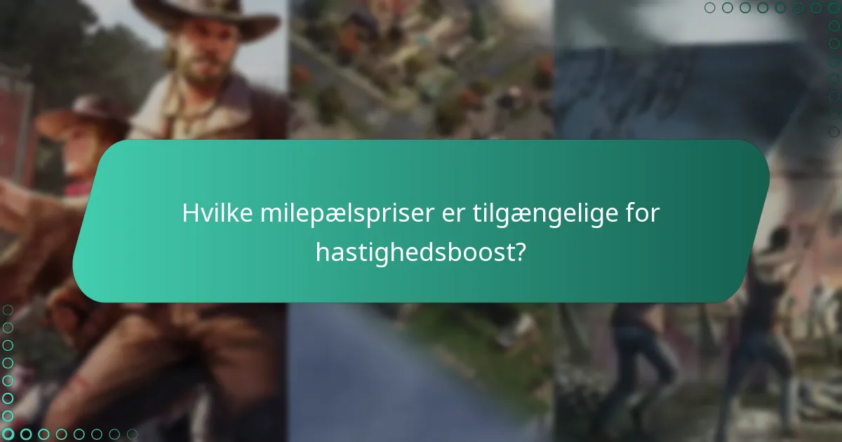 Hvordan fungerer hastighedsboost i The Walking Dead: Survivors?